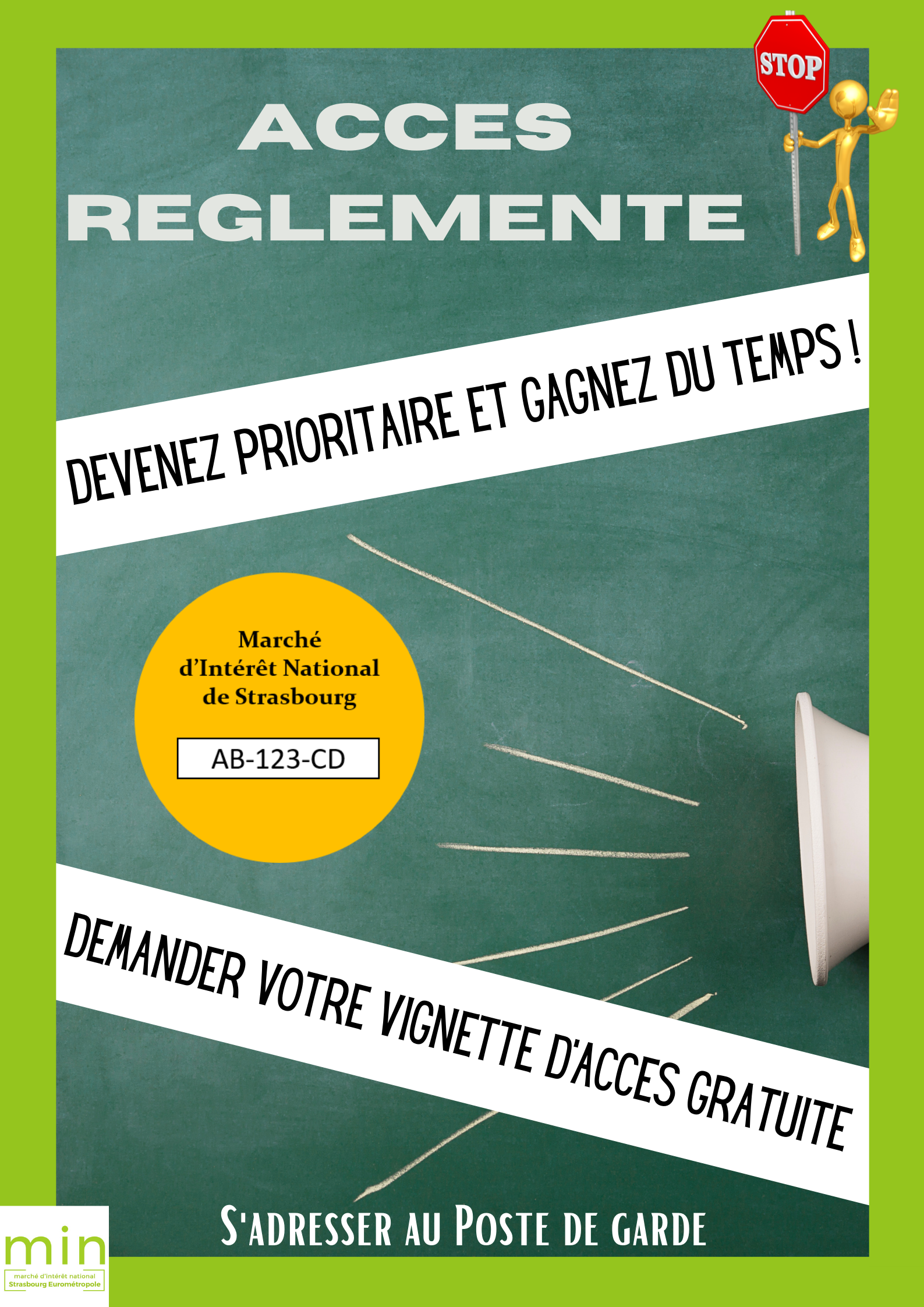 Accès règlementé - vignettes d'accès